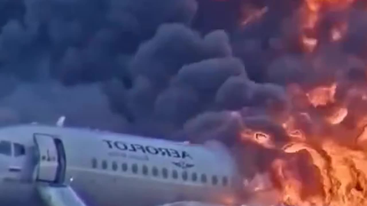 Airplane fire