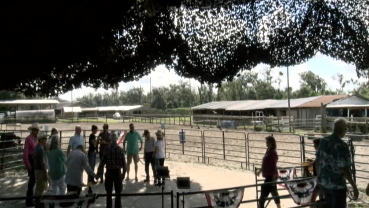 Skipper Calder & Cowboy-up Ministry bring horse training with a message at 11am.