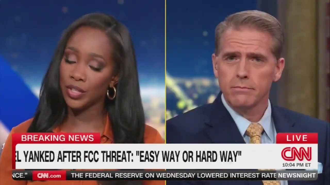 Scott Jennings Everybody rushing to blame the administration for Jimmy Kimmels cancellation.