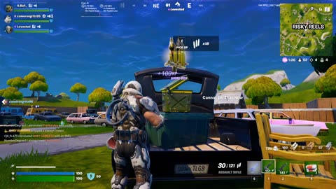 Suffering through more Fortnite