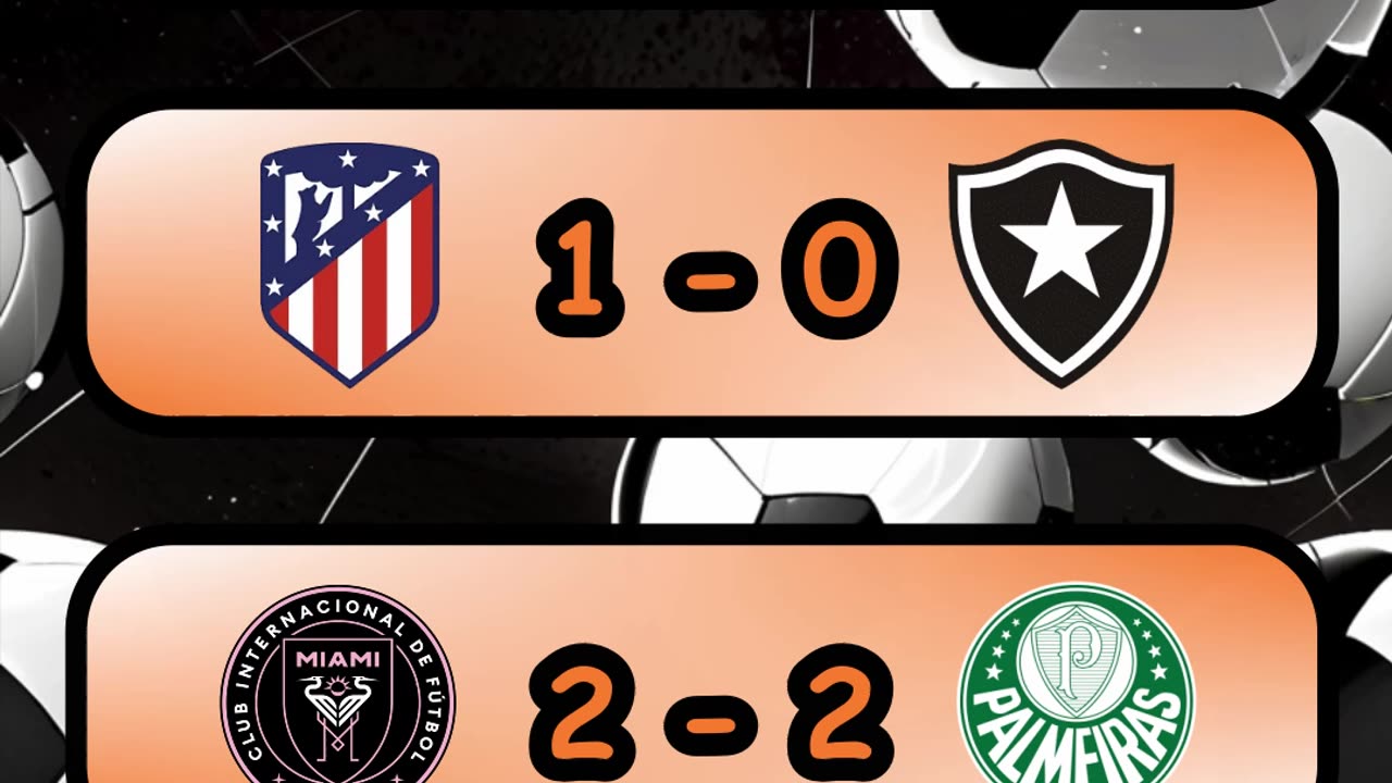 Partidos del Mundial de Clubes del día 23 de junio