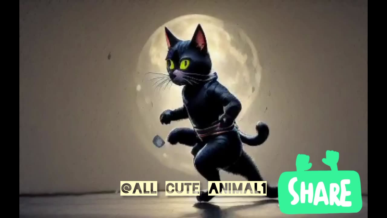 Cat funny dance video #cat#catlover#viral#trending #7