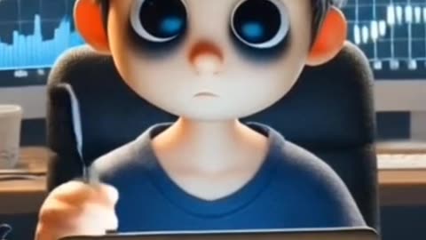 stylized 3D animation