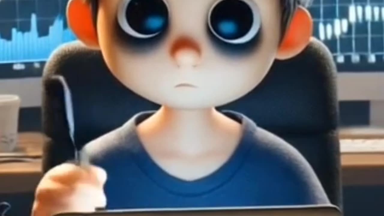 stylized 3D animation