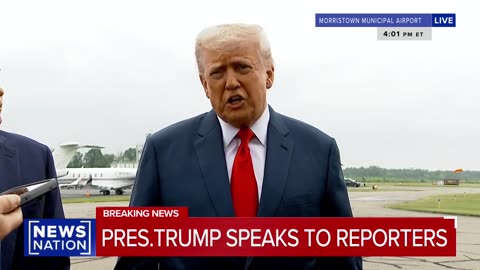 Trump warns future protests will "be met with very big force"