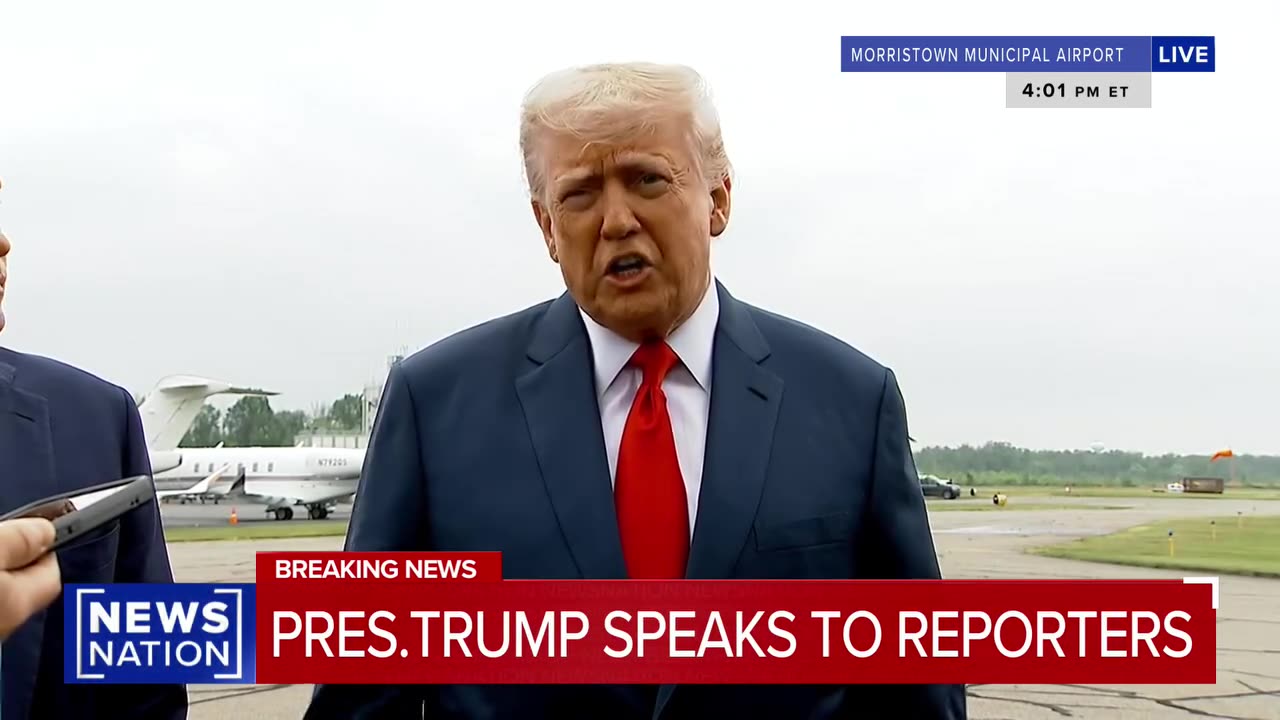 Trump warns future protests will "be met with very big force"