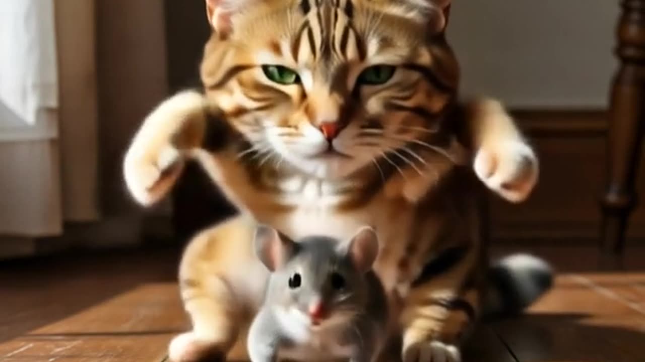 cat dancing