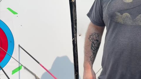 Hitting the 9 Ring during Archery!