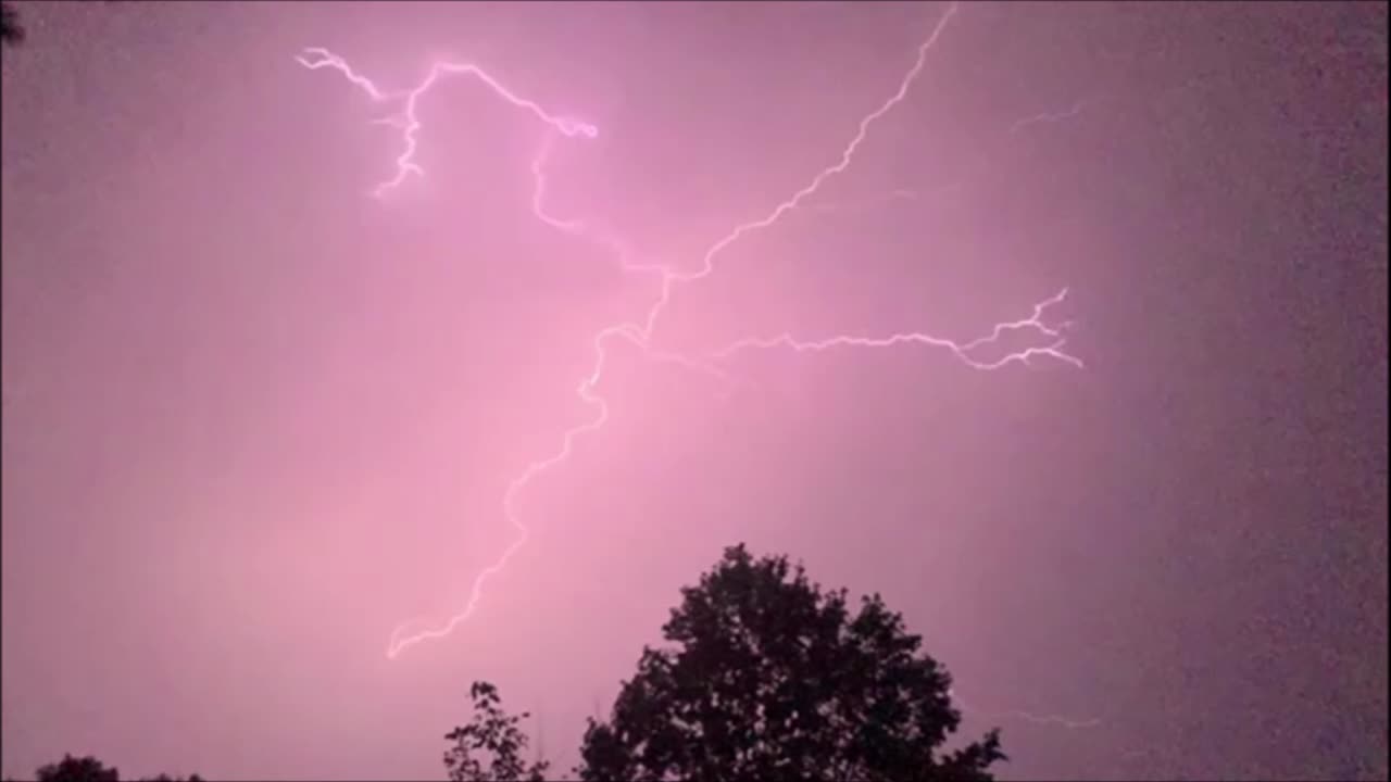 Same lightning strike 2 cameras
