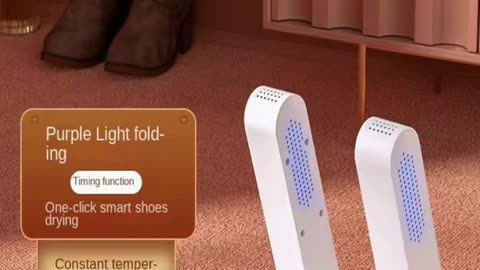 On-the-Go Shoe Care: The Smart Folding Shoe Dryer for Busy Lives