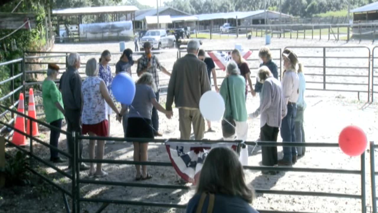 Skipper Calder & Cowboy-up Ministry bring horse training with a message at 11am.