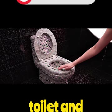 Gemstones On Toilet