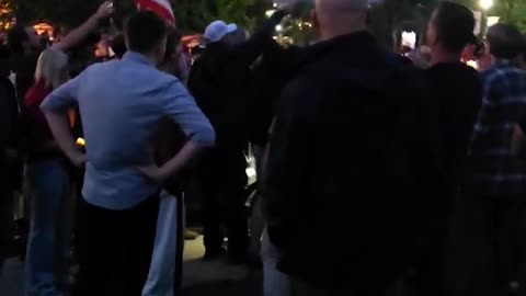 BLM Leader Sparks Clash at Boise Charlie Kirk Memorial