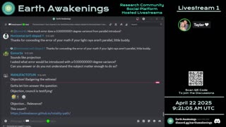 Earth Awakenings - Livestream 1 - #3124