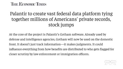 AI Kill and Control System by Palantir