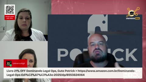 #AgilidadeJuridica EP82 Domine Legal Ops: Integre Pessoas, Processos e Tecnologias QUI 05.06.25 19h31