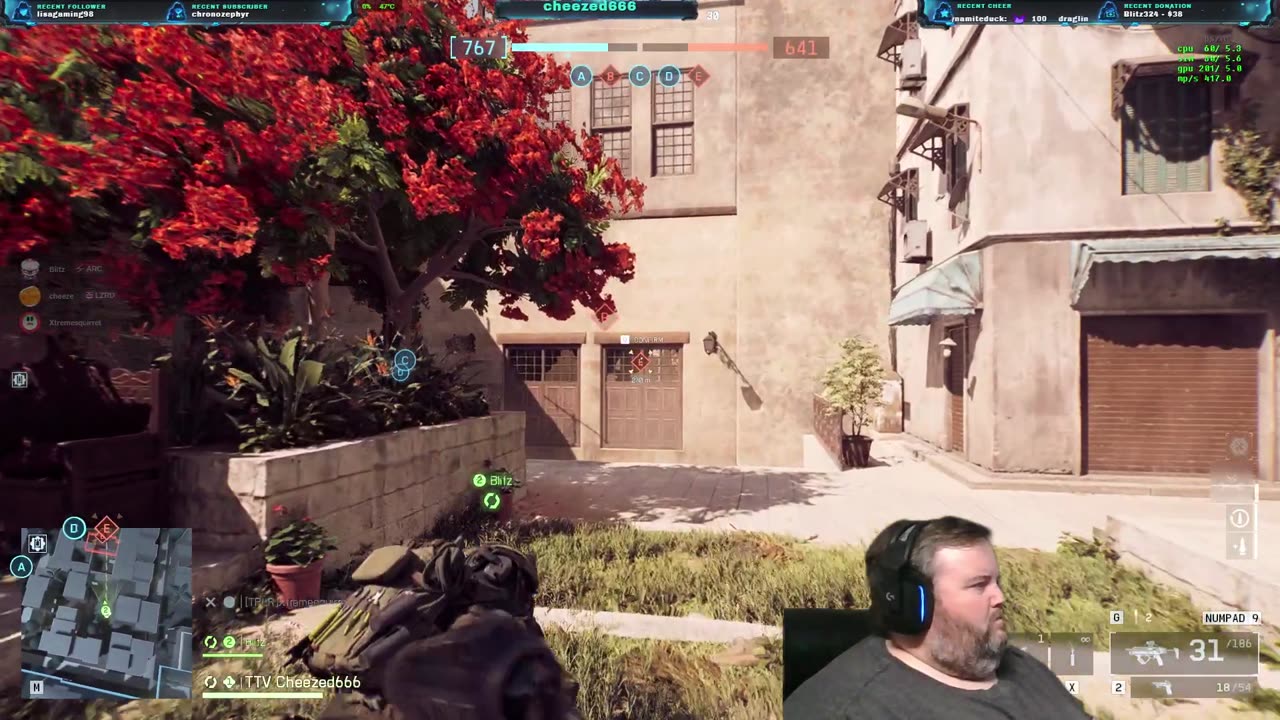 Enjoying another night of chaos