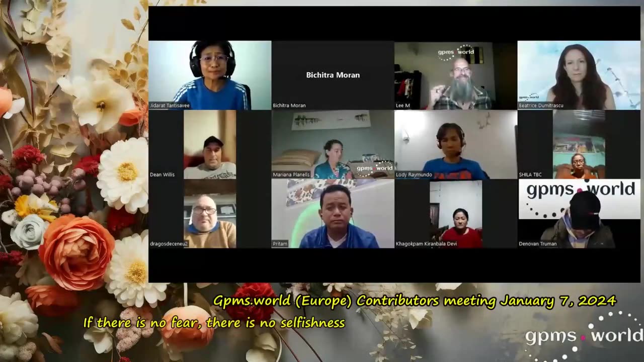 If there is no fear, there is no selfishness