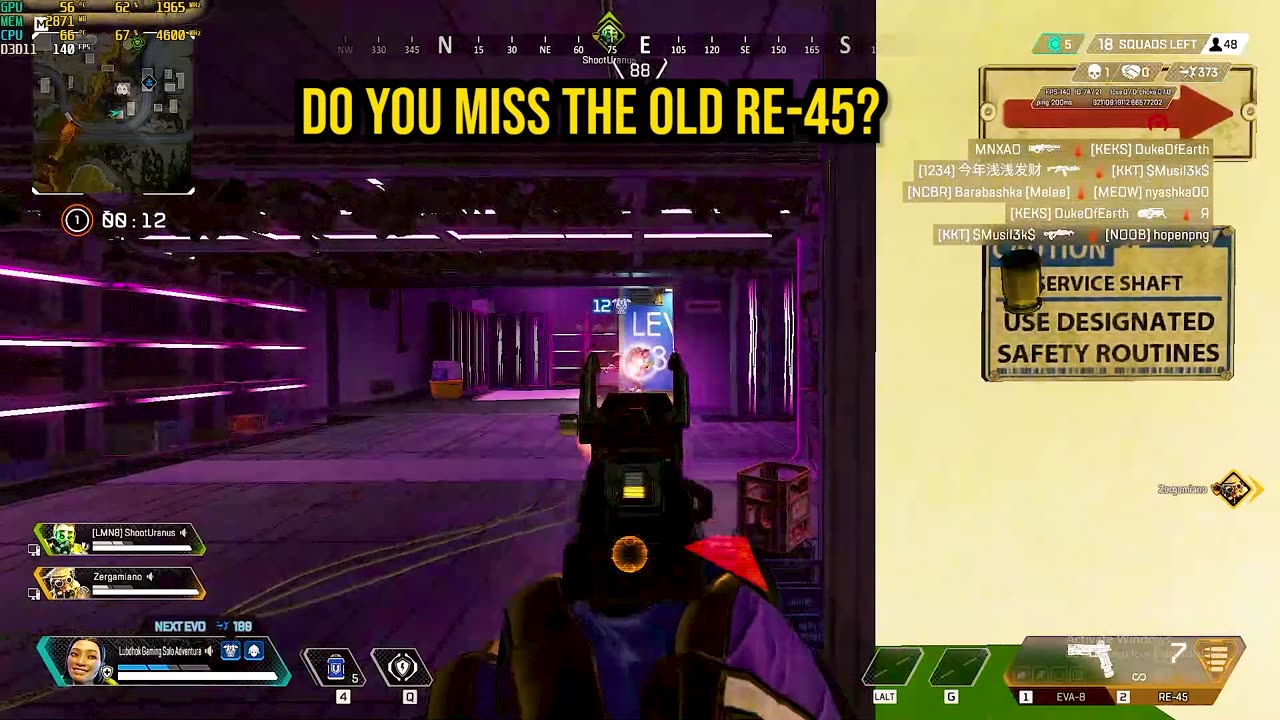 Old RE-45 Was a Beast | Apex Legends Conduit Gameplay (456 DMG, 3 Kills)