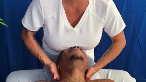 Body Massage For Happy Customer