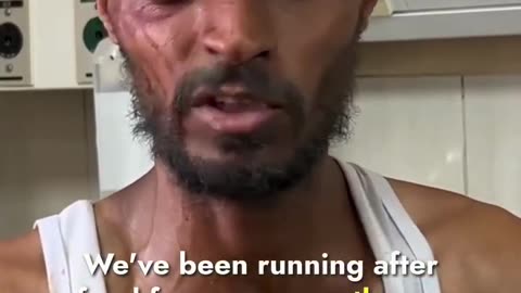 Palestinians were shelled, shot at, and hit with sound bombs while trying to get aid