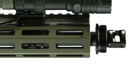 CRYPTID HARDWARE'S MANDRAKE MUZZLE BRAKE. 1.375x24 TPI suppressor mounting solution!