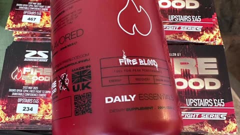 Day 86/100 SUPERFIGHT SERIES X FIREBLOOD 31/05/25 tickets on sale now! #FIREBLOOD