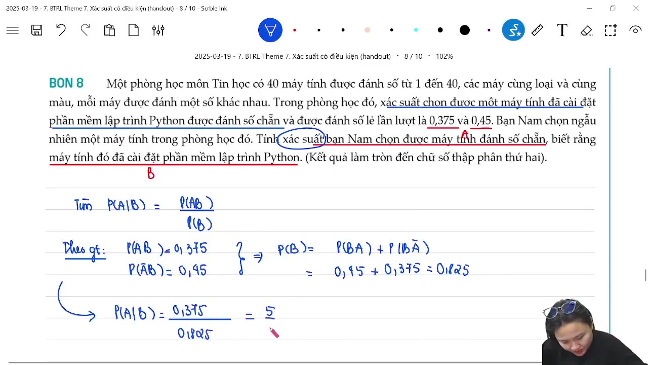BTRL Theme 7 Xác suất có điều kiện mp4