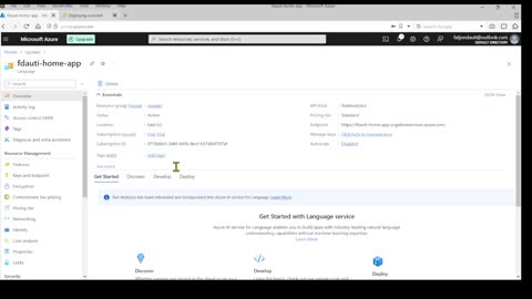 Azure AI Language Studio