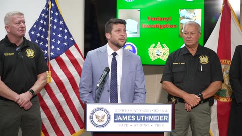 Attorney General James Uthmeier joins Suwannee County Sheriff Sam St. John in Live Oak.