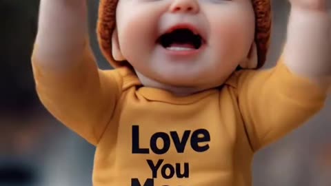 So Sweet! Cutest little baby #cutebaby #babyvideos #babyreels #funnybaby #babiesofinstagram