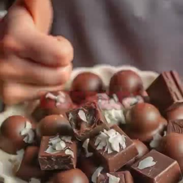 Dark Chocolate + Coconut = The Perfect Energy Boost? 🍫🥥