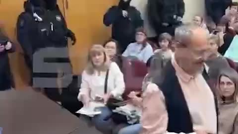 About 70 members of the organization who came from different regions of Russia to pray