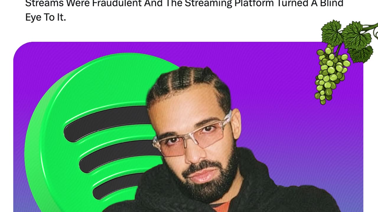 Lawsuit Claims Spotify Ignored “Billions” Of Fraudulent Drake Streams: Massive Streaming Fraud Case