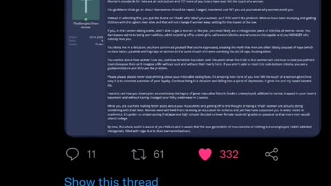 Blackpill Hateful Tweets ( Society blaming ugly virgin incels for all men's crimes ) (REUPLOAD)