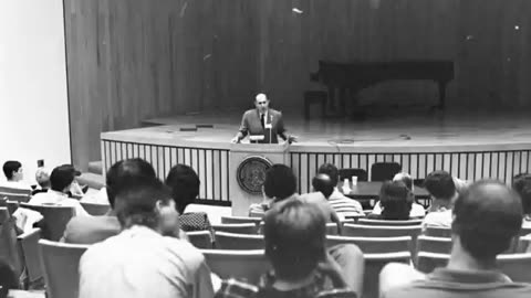 September 11, 1987 - Allan Bloom Ubben Lecture at DePauw University (Complete/Audio)