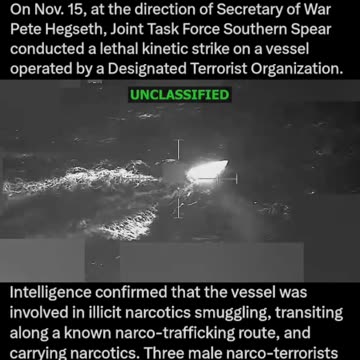 UNITED STATES Lethal drug cartel strike
