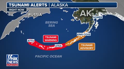 Tsunami waves reach Hawaii after earthquake strikes Russia