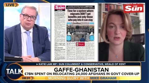 The UK just secretly flew 24,000 Afghans into the country and made it illegal for ..m