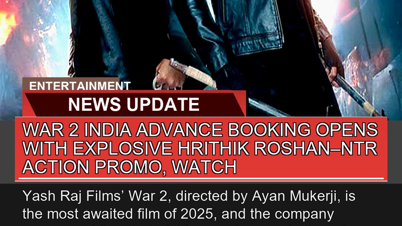 War India Advance Booking Opens with Explosive H