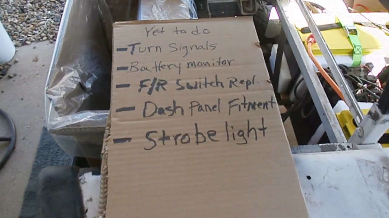1990 EZ-GO Battery Upgrade Part 7