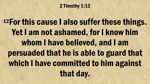 2 Timothy 1