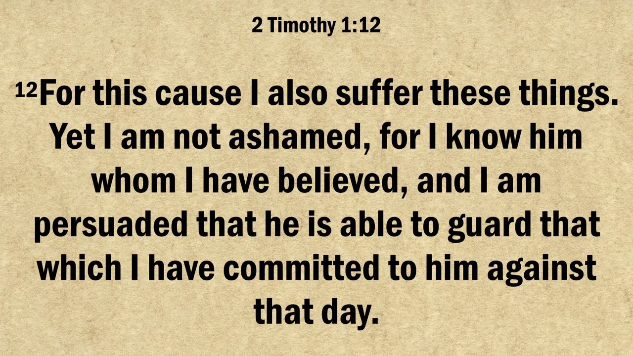 2 Timothy 1