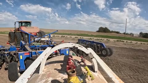 Planting corn ks