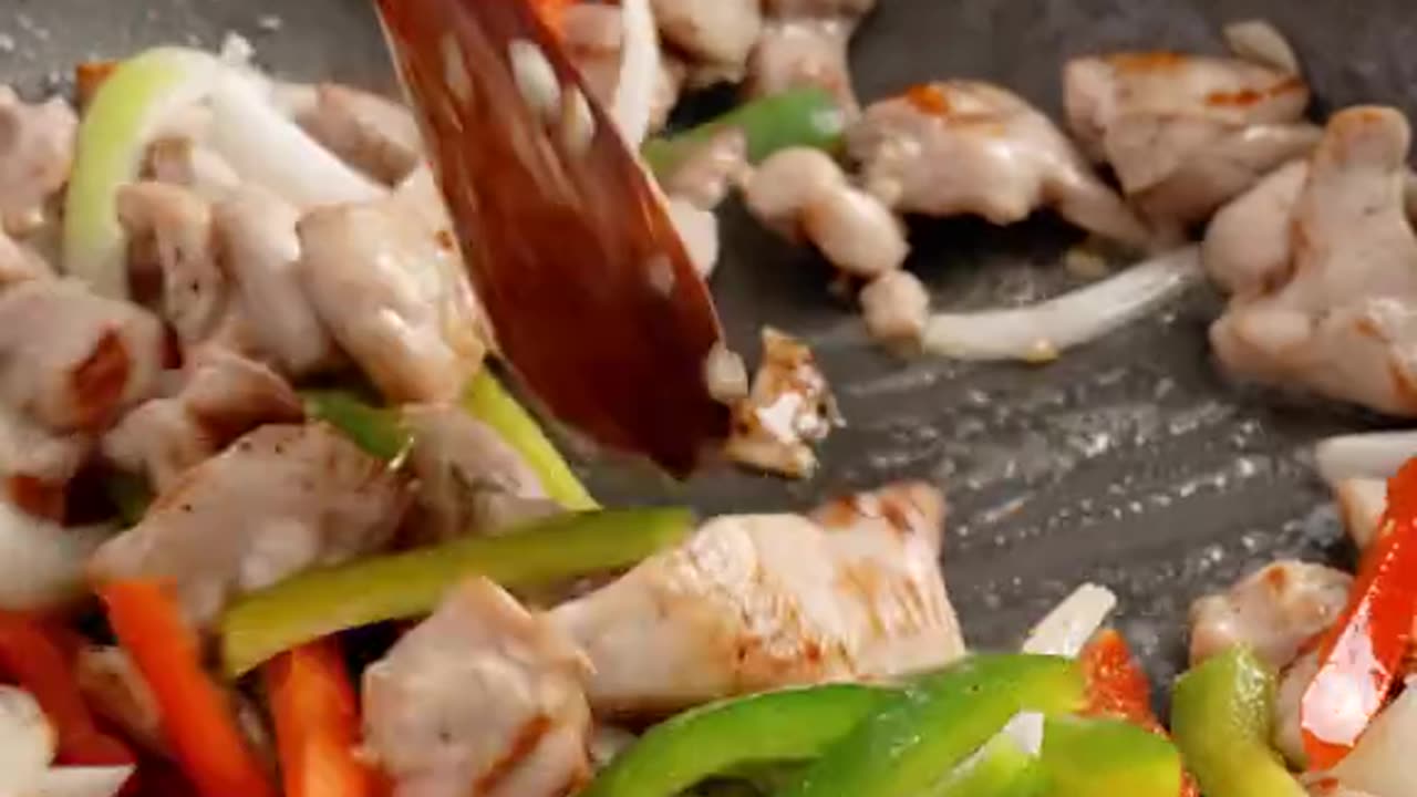 Quick and easy black pepper chicken recipe