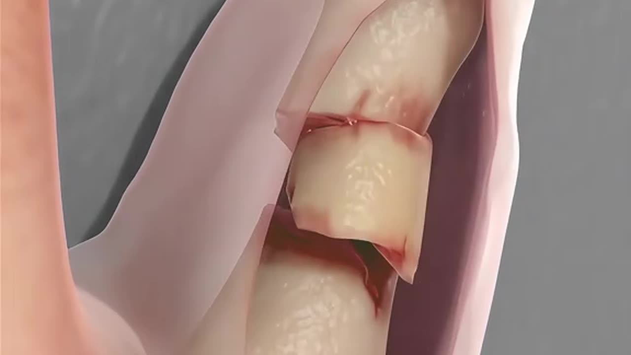 How Fractured Finger Is Treated (3D Animation)
