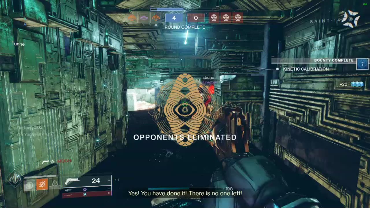 Destiny 2 Caliban's hand trio wipe(beautiful)