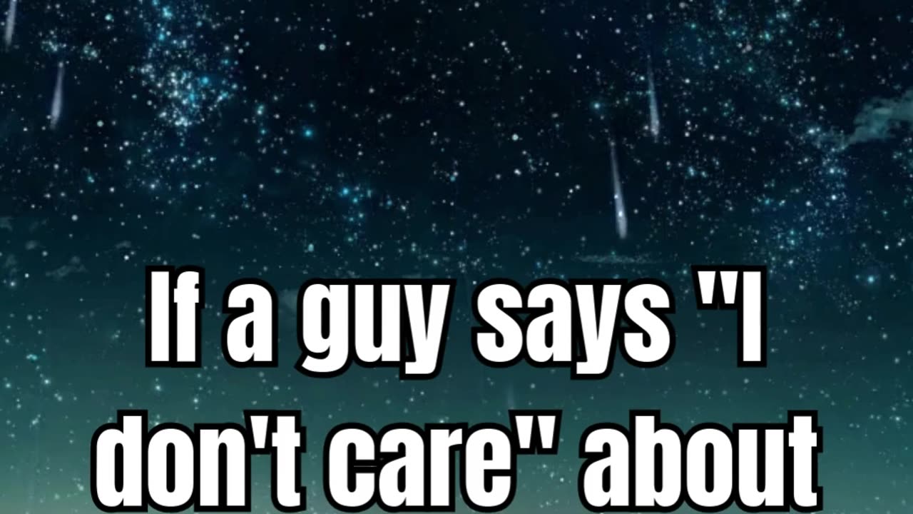 Male Fact..