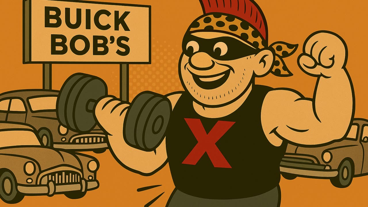 Working Out at Buick Bob's