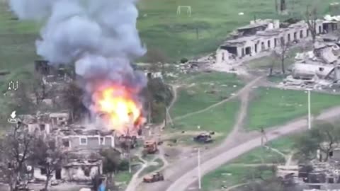 Epic Detonation of a Russian Munitions Dump